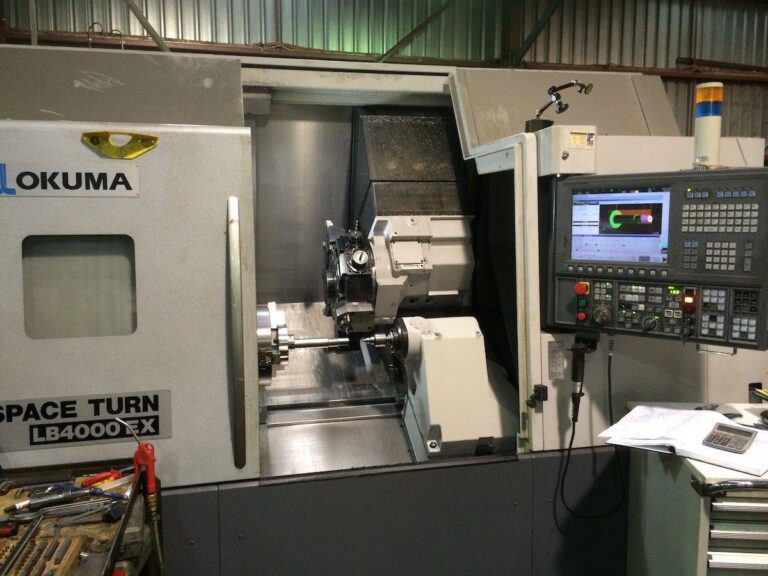 okuma LB4000 EX CNC Turn Mill a
